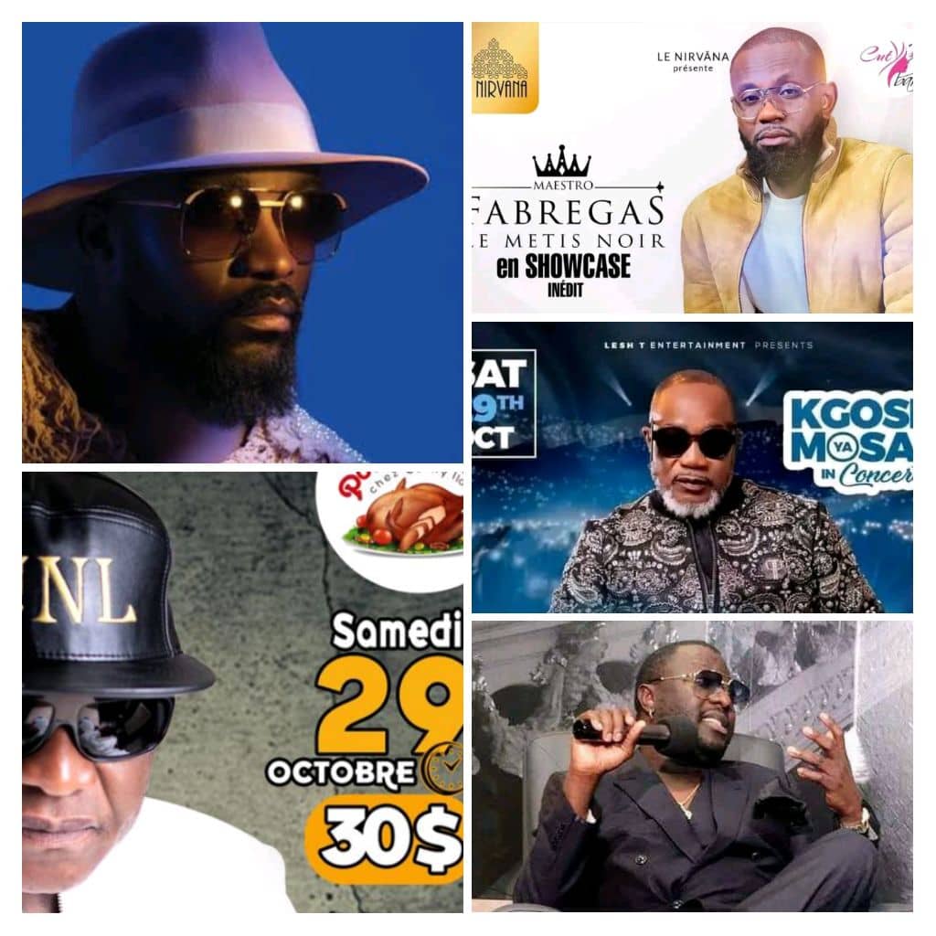 Les stars de la musique congolaise