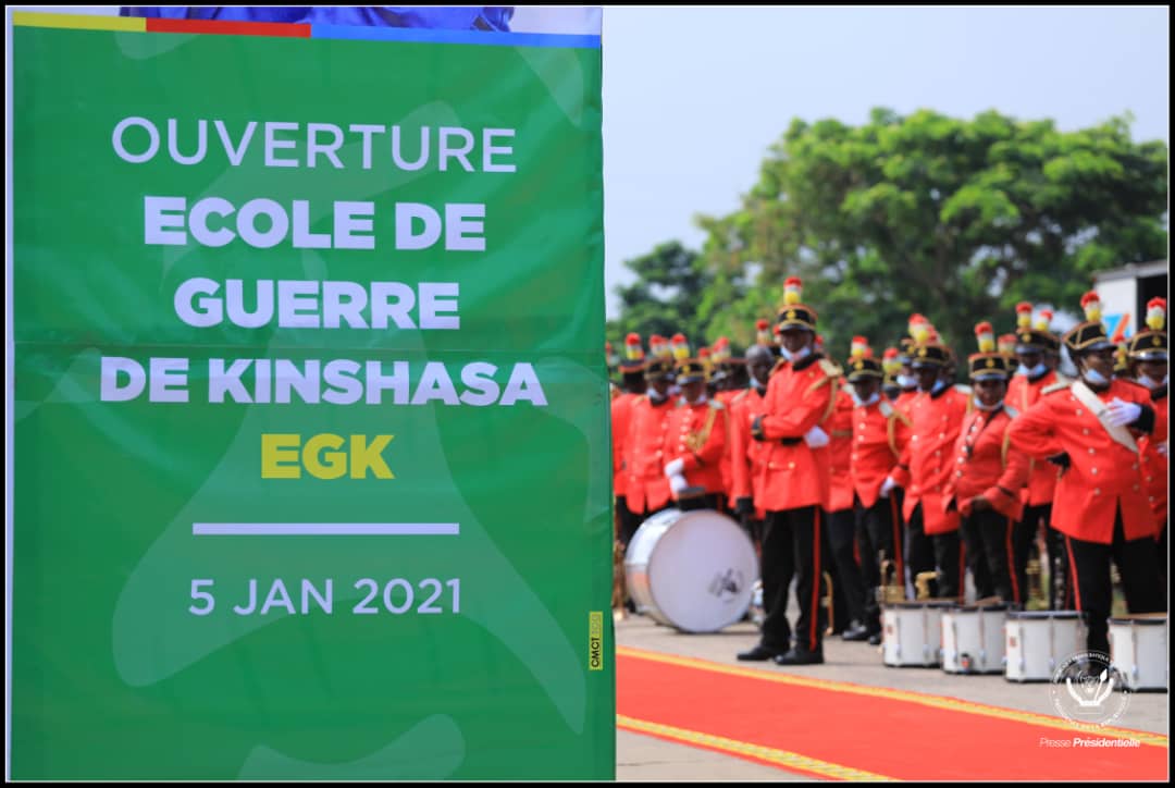 OUVERTURE ÉCOLE DE GUERRE DE KINSHASA